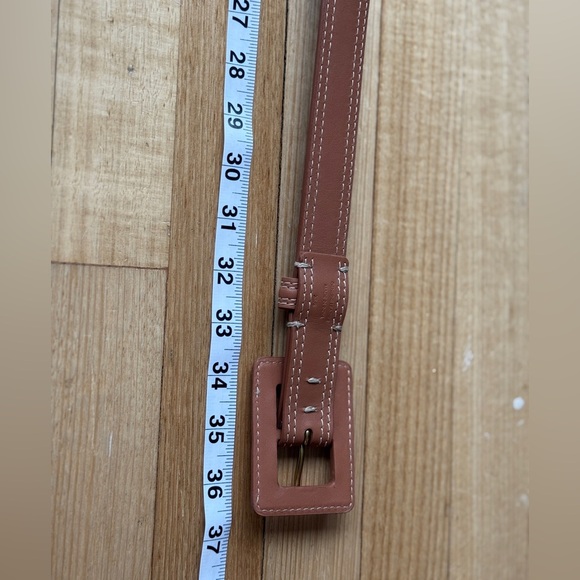 Zimmerman Tan Leather Belt | Sold Out - Picture 5 of 10